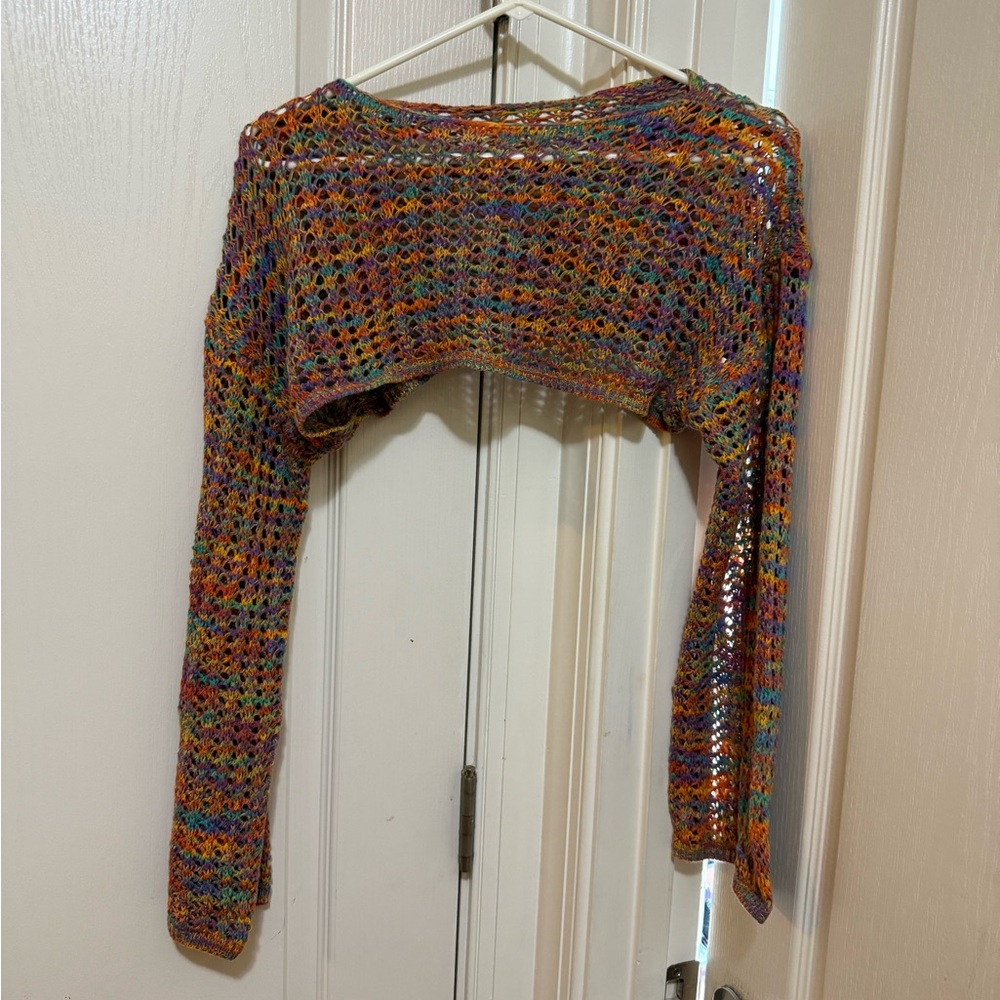 Cute over the shoulder sweater